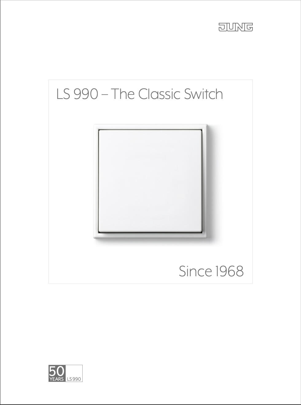 JUNG LS 990 Catalogue PDF